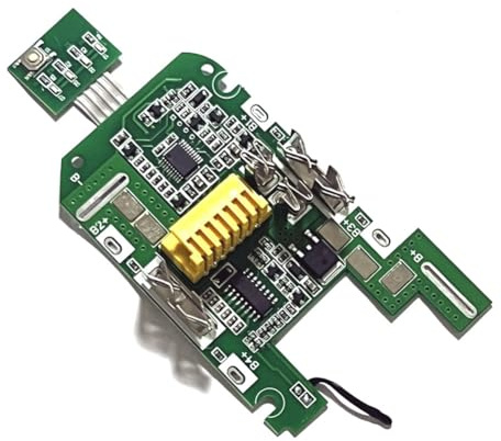 ISTOVO for 18V BL1850B/BL1840B Lithium Battery Charging Protection Board Circuit Board Battery Indicator for Angle Grinder, Easy to Use Fine Workmanship
