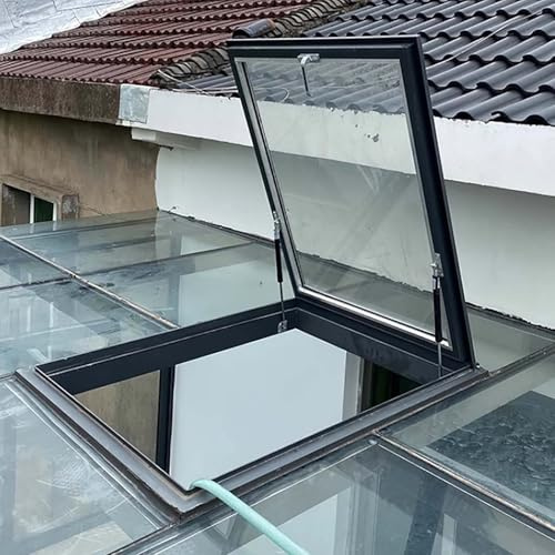 Lucernario in alluminio per tetti piani illuminazione sotterranea soffitta e conserva coperture inclinate a cupola tetto luce e design resistente alle intemperie per un'illuminazione ottimale