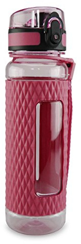 SMARDY Trinkflasche + Sieb 450ml BPA-frei, leichte Tritan Kinder Flasche