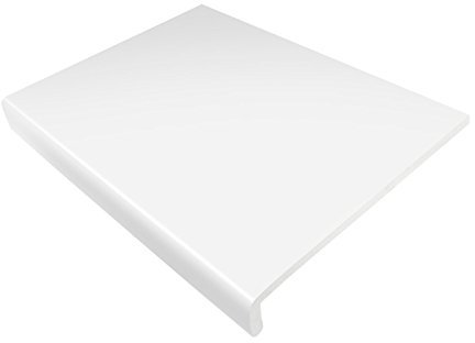 225mm White UPVC Window Board/Cill Cover 1.25m Long 9mm Thick Plastic Window Sill Capping