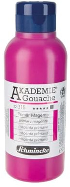 Schmincke 22 315 027 - Accademie Gouache, primario, 250 ml, colore: Magenta