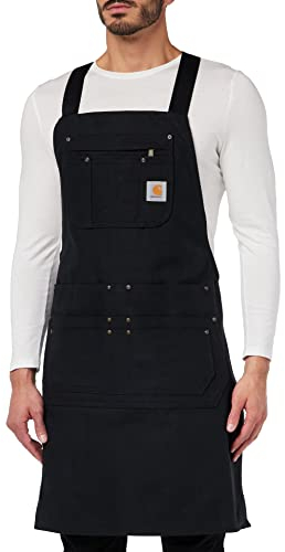 Carhartt Duck Apron - Arbeitsschürze aus Baumwolle, Black, Einheitsgröße