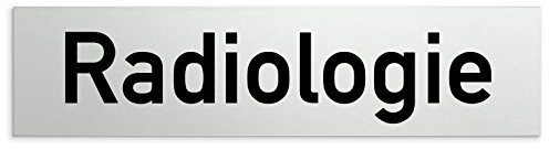 Kinekt3d Panneau de Porte en Aluminium Auto-Adhésif Radiologie 160 x 40 x 1,5 mm
