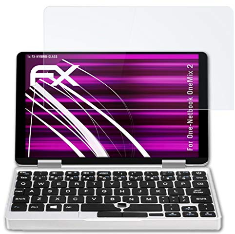 atFoliX Plastic Glass Protective Film compatible with One-Netbook OneMix 2, 9H Hybrid-Glass FX Screen Protector