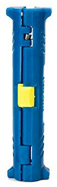 BE-TOOL Pelacables coaxial, herramienta pelacables rojo/azul/negro para pelar cables coaxiales listos para su uso con tipo F, enchufe coaxial, BNC, etc.