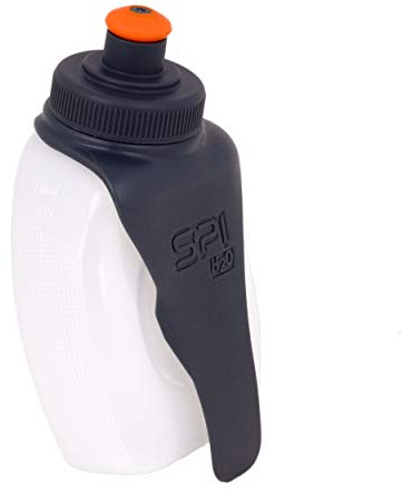 SPIbelt Running Water Bottle, H2O Hydration Companion, 8oz BPA-Free Sports Water Bottle – No Bounce, Leak-Proof Design, Clips to Running Belts or Shorts, Lightweight Fitness Water Bottle