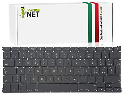 new net Keyboards Tastiera Italiana Compatibile con Notebook Mac Book Air 13 A1369 (Late 2010 - Mid 2011) A1466 (Mid 2012 - Mid 2013 - Early 2014 - Early 2015)