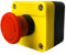 Red Sign - Interruptor de parada de emergencia | botón de presión | 660 V | 10 A | con caja