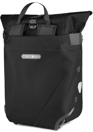 Ortlieb Vario PS QL2.1 Radtasche Black Gr. 20L Vielseitiger & Wasserfester Begleiter für Stadt & Natur