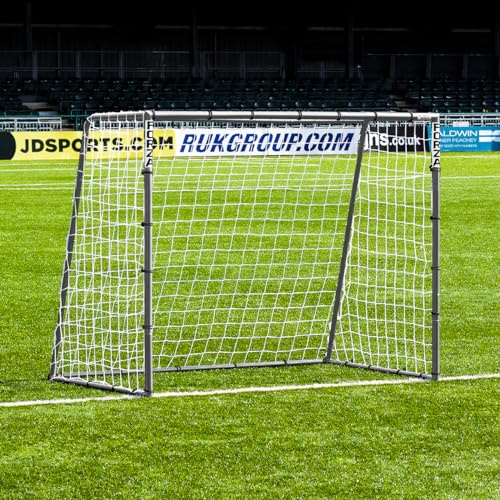 FORZA Ersättande fotbollsmålnät [9 storlekar] | premium väderbeständig fotbollsnät för Steel42 fotboll, futsal och GAA-mål – NET ENDAST (6 fot x 4 fot)