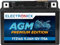 Electronicx YTZ14S AGM Motorradbatterie 12V 12Ah – Wartungsfrei, Hohe Startleistung, Tiefenentladungssicher – Ideal für Motorrad & Roller – Passend für YTZ14-S, GTZ14-4, TTZ14S-BS