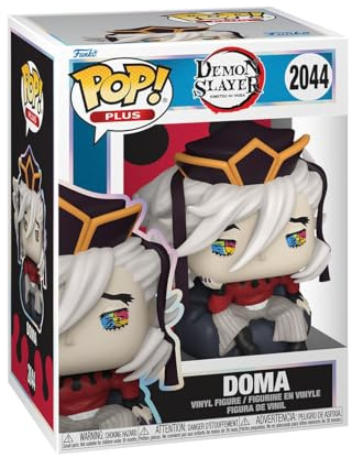 Funko Pop! Plus: Demon Slayer - Dom- Vinylsamlarfigur - Presentidé - Officiell merchandising - Leksaker för barn och vuxna - Anime Fans - Samlarfigur