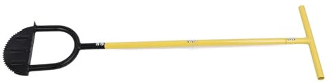 Marhynchus Tagliabordi Giardino, Tagliabordi Giardino in Acciaio al Carbonio Tagliabordi a Mezzaluna Pala per Bordi Manuale con Impugnatura a T Strumento per Prato e Paesaggistica, Pale