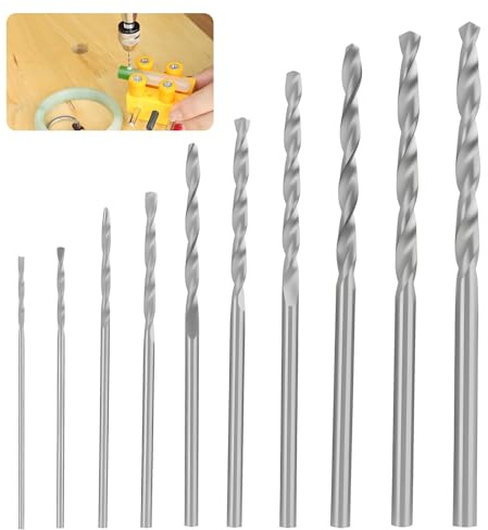 Blackfriday Hand Drill for Resin Molds, Mini Pin Vise with 10 PCS Steel Drill Bits (0.8-3mm), Ideal for Jewelry Making & Model Crafting,Cybermonday