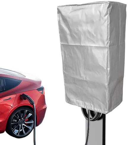 YNPQTDS 25 x 35 x 70 cm EV-laddningsstationsskydd för billaddningsstation vattentätt laddningsstationsskydd vindtät laddningsstation vädertak Oxford-tyg för arbetsplatsen