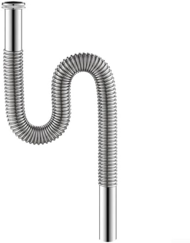 Diseño elegante de tubo de desagüe flexible de acero inoxidable para hogares modernos