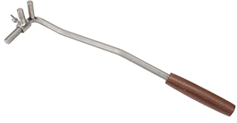 Yctze Herramienta de Dobladillo de Rama de Bonsai M10 - Pruner de Jardín de Acero Inoxidable con de Nogal, Abertura Ajustable de 5 Mm -40 Mm para Dar Forma a Plantas en Macetas