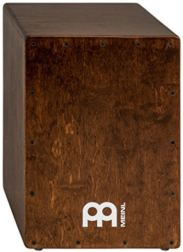 Meinl Percussion Cajon Box Drum with Internal Snares - MADE IN EUROPE - Baltic Birch Wood Compact Size, 2-YEAR WARRANTY (JC50BR)