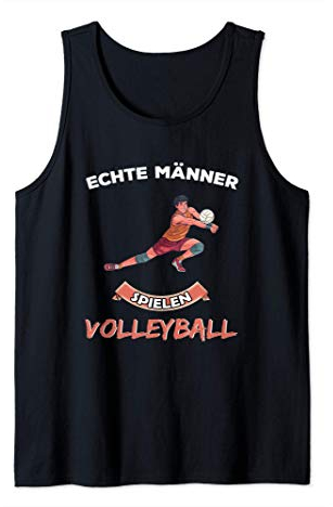 Volleyball Spruch Lustig Beachvolleyball Aufschlag Trikot Tank Top
