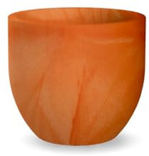 newgarden Jardinière Ronde azalée décorative pour intérieur et extérieur. Très résistante aux Rayons UV. Grand Pot pour Fleurs et Plantes Fabriqué en polyéthylène en Espagne (Terracota, ø40x33 cm)