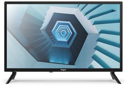 Engel LE2466T2 - Televisor LED de 24'' HD Ready con Sintonizador TDT T2, Satélite y Cable - Dolby Audio - 3 HDMI, 2 USB, SPDIF Coaxial - Compacto y Versátil