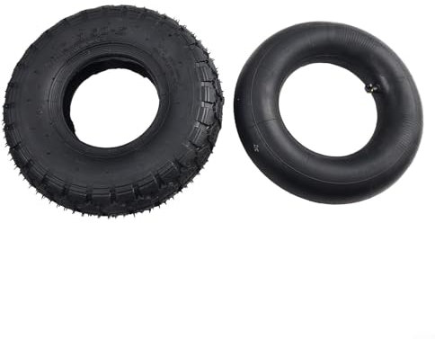 Inner Tube & Tyre Replacement Set, 12inch, 4 10/3 50 5, for Electric Scooter Wheelbarrow Tiller