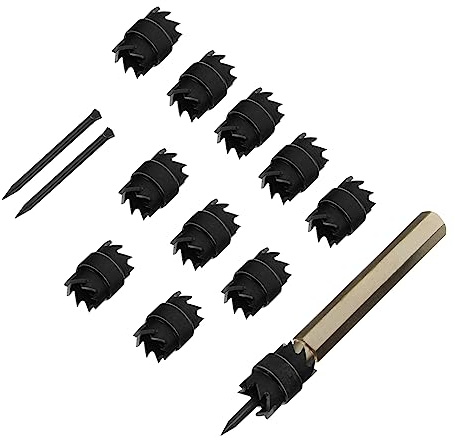 Operitacx Spot Welding Tool Drill Bit Double Sided Rotary Easy to Use for Stainless Steel Iron Aluminum Material