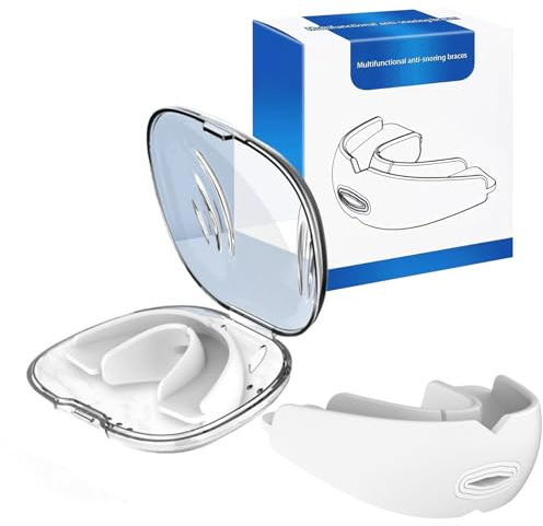 Anti Snoring Mouthpiece,Snore Stopper Mouthpiece,Adjustable Snoring Aids for Men/Women,Instant Sleep Apnea Relief,Ready to Use Anti Snore Mouth Guard