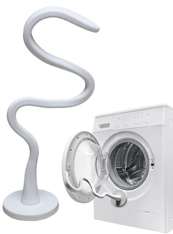 Washing Machine Door Prop - Magnetic Front Load Washer Door Holder | Universal Flexible Doors Stopper | Keeps Doors Ajar to Prevent Odors and Mold, Silicone Support for Most Machines