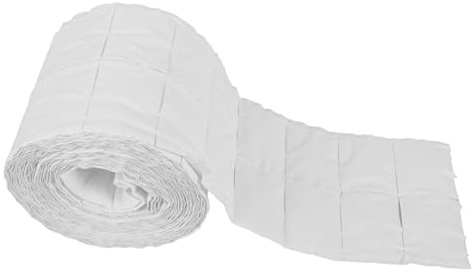 Veemoon Nagellackentferner Pads aus 100% Baumwolle für Gel Maniküre und Professionelle Salonanwendung 300 Stück Weiße Nagelreinigungstücher zum Schnellen Entfernen von Künstlichen Nägeln