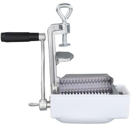 Phefop Máquina Ablandadora de Carne, Aleación de Aluminio, Ablandadora Manual de Cubos de Carne, Herramienta de Cocina para Cocina, Restaurantes, Hogar, de Res, Cordero, Cerdo,