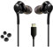 ElloGear - Auricolari stereo per Samsung Galaxy Note 10, Note 10+, Galaxy S10, S9 Plus, S10e - DJ Tuned - Cavo intrecciato con microfono e connettore di tipo C a distanza volume, colore: Nero