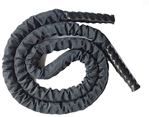 LKZL Schweres Springseil, Ø25mm Kampfsprungseile, für Männer Frauen Ganzkörpertraining Krafttraining Verbessern Sie Den Muskelkraftaufbau (Size : 2.8m)