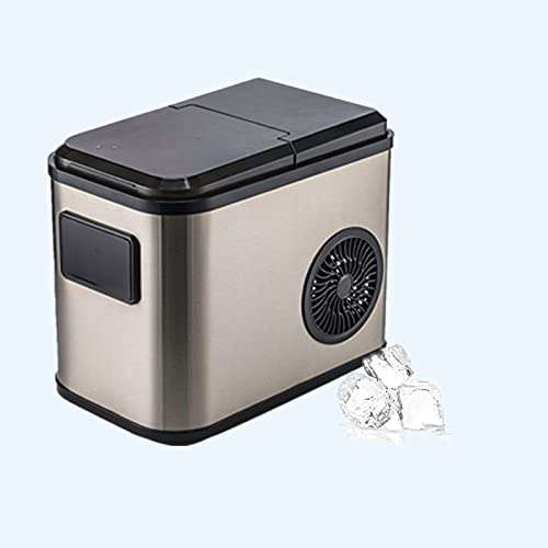 PanHuiWen Machine a Glacons Et Glace Pilee Machine à GlaçOns Pas Cher 9 Glaçons par 8 Min 2 Tailles de Glaçons pour Les fêtes Boissons mélangées,A