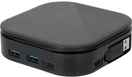 Targus Dual FHD HDMI DisplayLink Travel Dock Universal USB-C con Paso de DP de 80 W