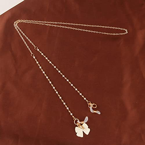 Brillenkette Brillenkette Für Damen, Perlenkette, Modisch, Brillenband, Sonnenbrillenkette, Schnüre, Lässig, Brillenzubehör, Weiß