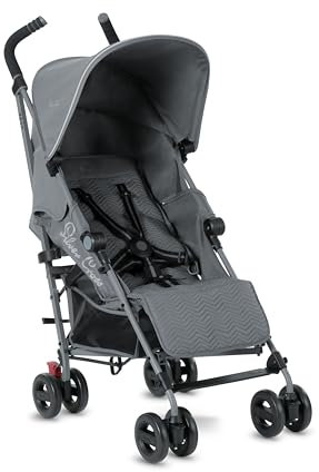 Silver Cross - Zest Pushchair - Foldable Travel Stroller - Everyday Travel Stroller - Buggy - Newborns to 4 years - Glacier