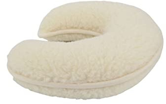 Hollert Nackenhörnchen aus Merinowolle Farbe Ecru