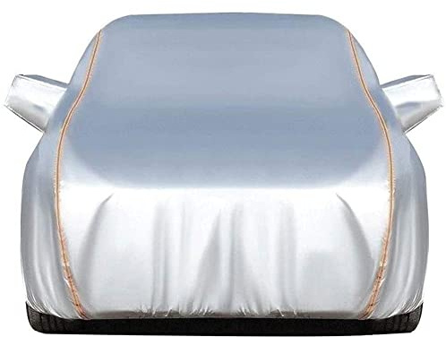 Auto Abdeckplane Wasserdicht für Mercedes Benz SLK R170(1996-2004),Autoabdeckung Outdoor passgenaue Allwetter-Autoabdeckung mit Reißverschlusstür, winddichtem Riemen.