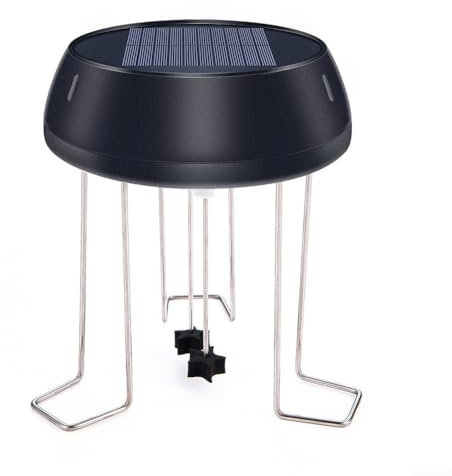 Agitateur d'eau à énergie , pour bassin de jardin, décoration d'étang