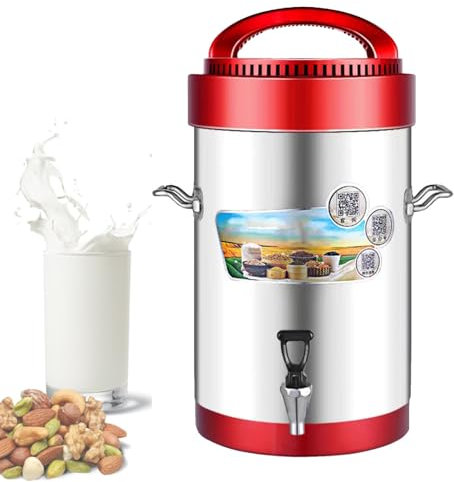 Hydravex Nut Milk Maker Machine, Commercial Multi-Functional Automatic Soybean Milk Machine, Plant-Based Milk, Oat, Almond, Dairy Beverages with 24h Timer, Auto-clean,20L