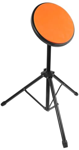 BESPORTBLE Drum Practice Pad mit Verstellbarem Ständer Geräuschreduzierendes Silent Übungspad für Schlagzeuger Leichtes Tragbares Schlagzeug Übungskit für Anfänger und Profis
