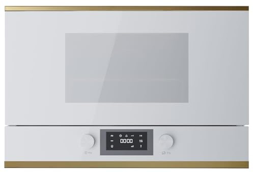 Küppersbusch ML 6330.0 W4 K-Series.3 Einbau-Mikrowelle Weiß/Gold