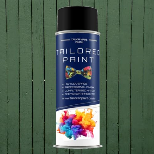Water Based Fence Aerosol Spray Paint – All-Purpose Exterior Aerosol for Wood – Quick-Dry, Low Odour, Weather-Resistant Finish And Durable - Ideal For Touch Up Wood and Fences (Green Forest)