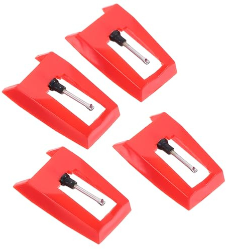 Tofficu 4pezzi Punte di Ricambio per Giradischi Accessori per Stilo per Fonografo e Grammofono
