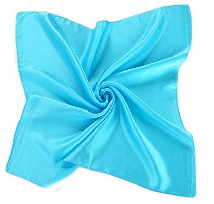 MEISHINE® 52 * 52cm Damen Elegant Seide Halstuch Seidenschal aus 100% Reiner Seide