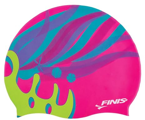 FINIS Meerjungfrau-Silikon-Badekappe für Kinder