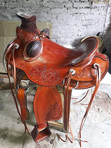 Equestrian Universe Western-Sattel, Leder, robust