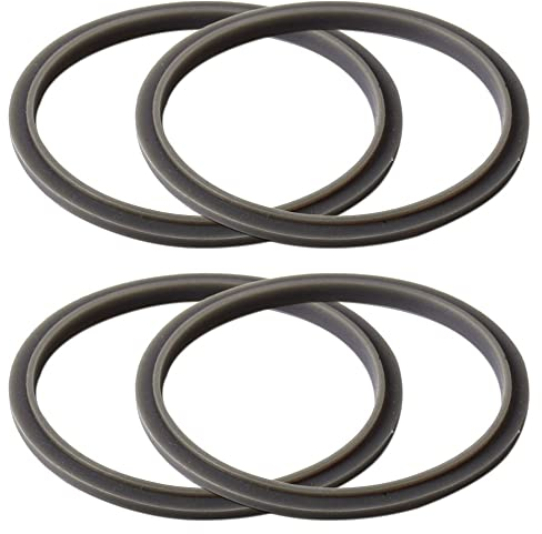 BAAQII 4pcs Rubber Gasket Juicer Seal Ring Parts for Nutri Bullet Nutribullet 900W Blender Gaskets