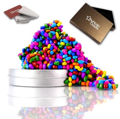 myHodo Crack Magnets Premium Set (1150+ Stycken, 5-7 mm) | Färgglada Ferrit-Magnetstenar (Måttlig Magnetkraft) | Mini Magneter för ASMR, Antistress, Fokus & Kreativitet | Exklusiv Presentidé